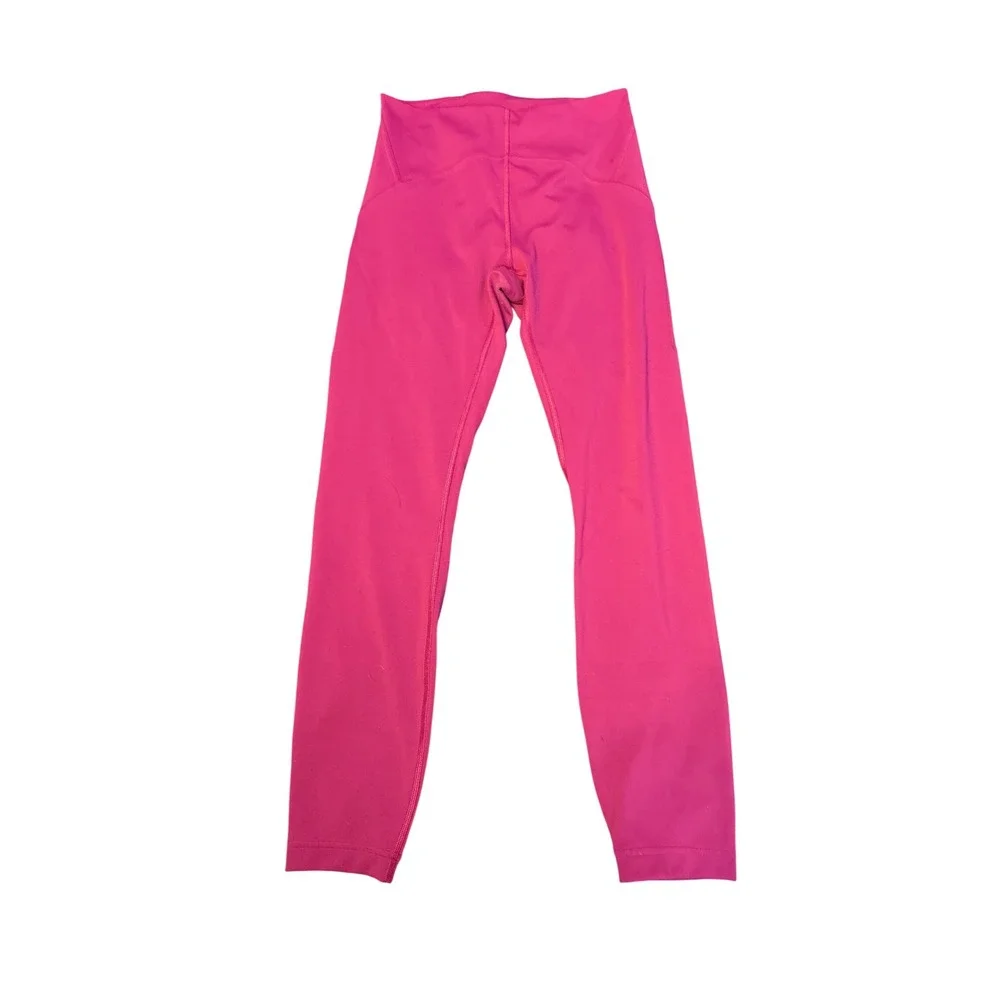 Lululemon Womens Raspberry Pink High Rise‎ 25
